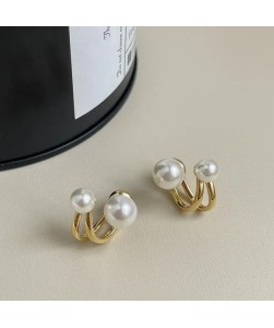 Hypoallergenic Gold Huggie Hoop Earring