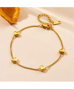Sweet Heart Charm Bracelet